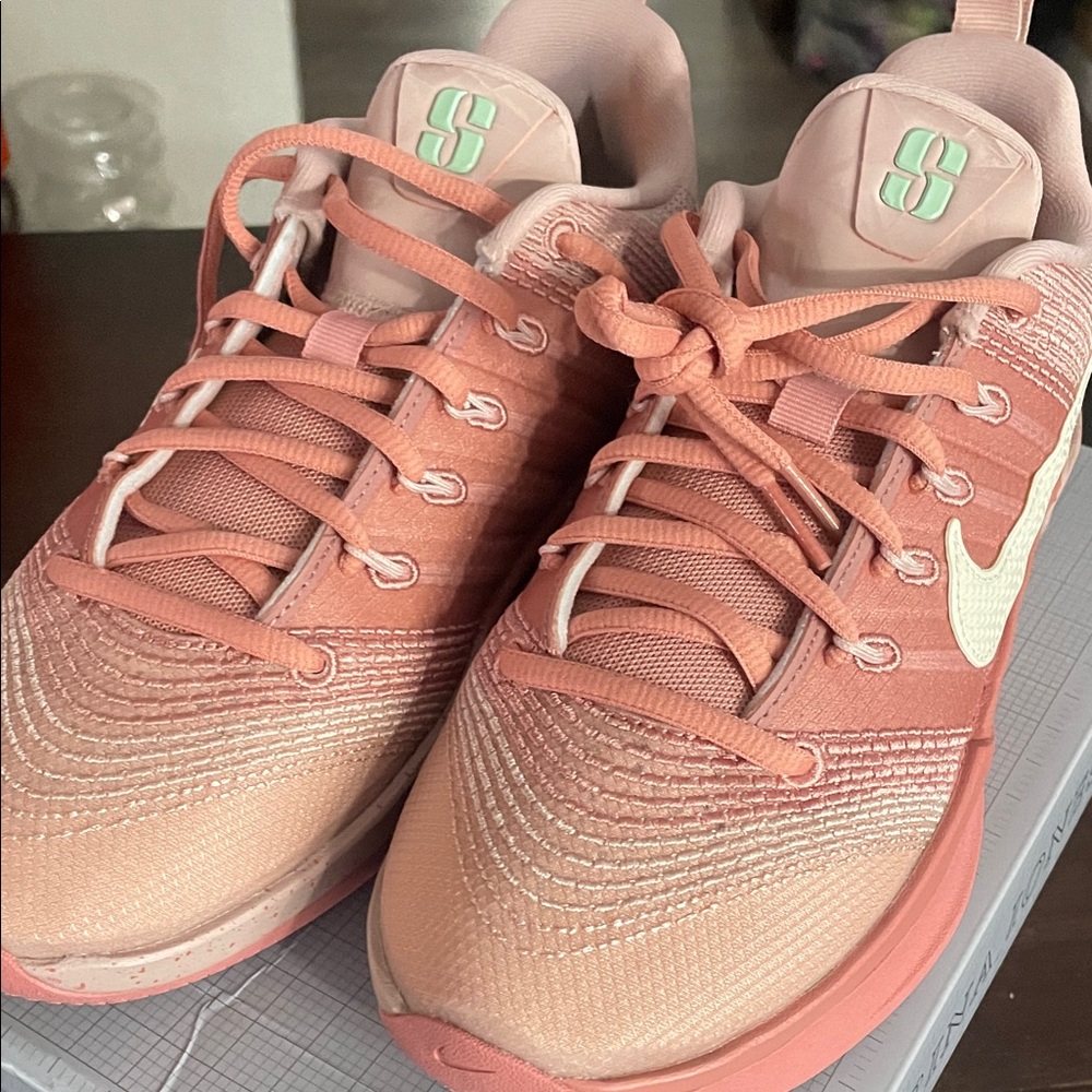 Nike Women's Sabrina 3 Pink Oxford/ Coconut milk  Sneakers - Picture 3 of 6